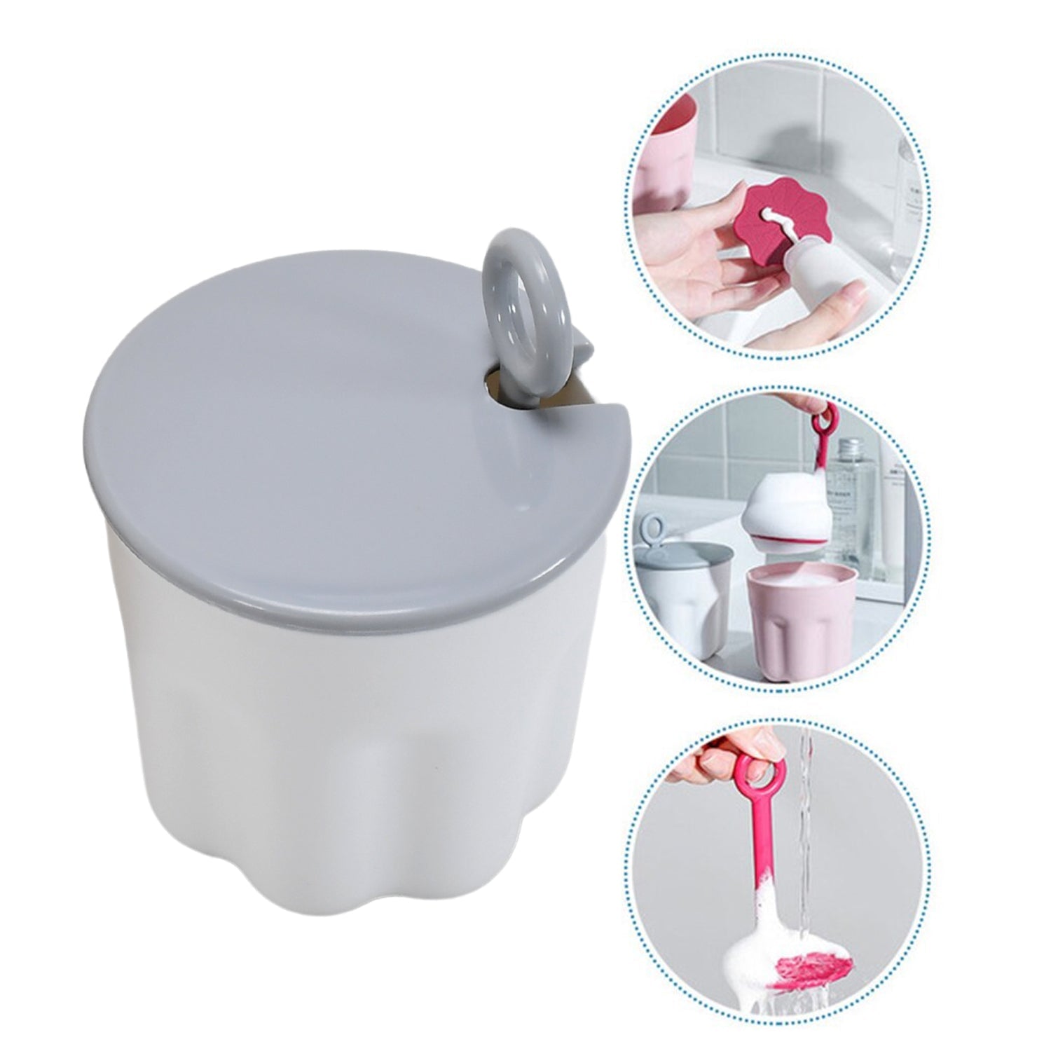 1155 Winter Facial Cleanser Foaming Shaker Washing Artifact Bubble Foaming Foaming Winter Summer Warm Fluffy DeoDap 1155 Winter Facial Cleanser Foaming Shaker Washing Artifact Bubble Foaming Foaming Winter Summer Warm Fluffy DeoDap